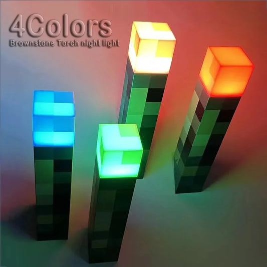 USB LED Flashlight – Minecraft-Style Night Light