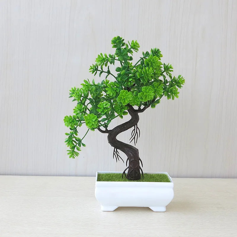 Mini Artificial Bonsai Tree – Home Decor