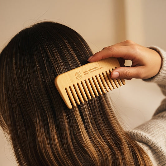 The Body Shop Natural Wooden Comb – Daily Hair Care Essential