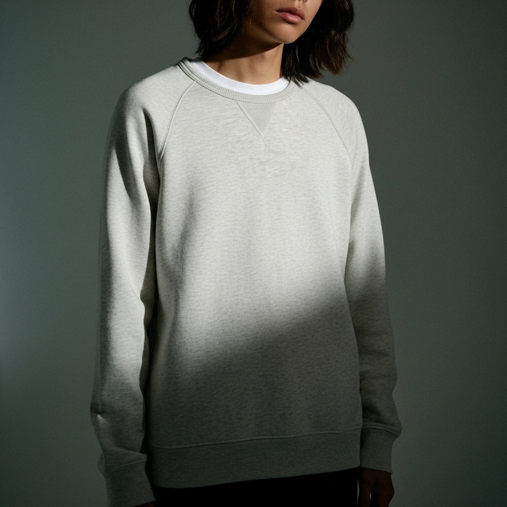 Light Gray Sweatshirt – Casual Comfort with Premium Style