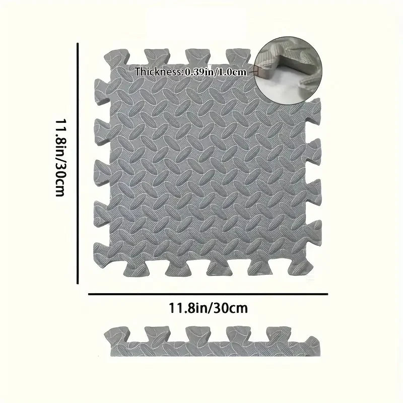 Foam Fitness Mat – Non-Slip Floor Protection Tiles (8/16 pcs)