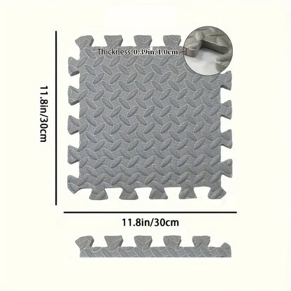 Foam Fitness Mat – Non-Slip Floor Protection Tiles (8/16 pcs)