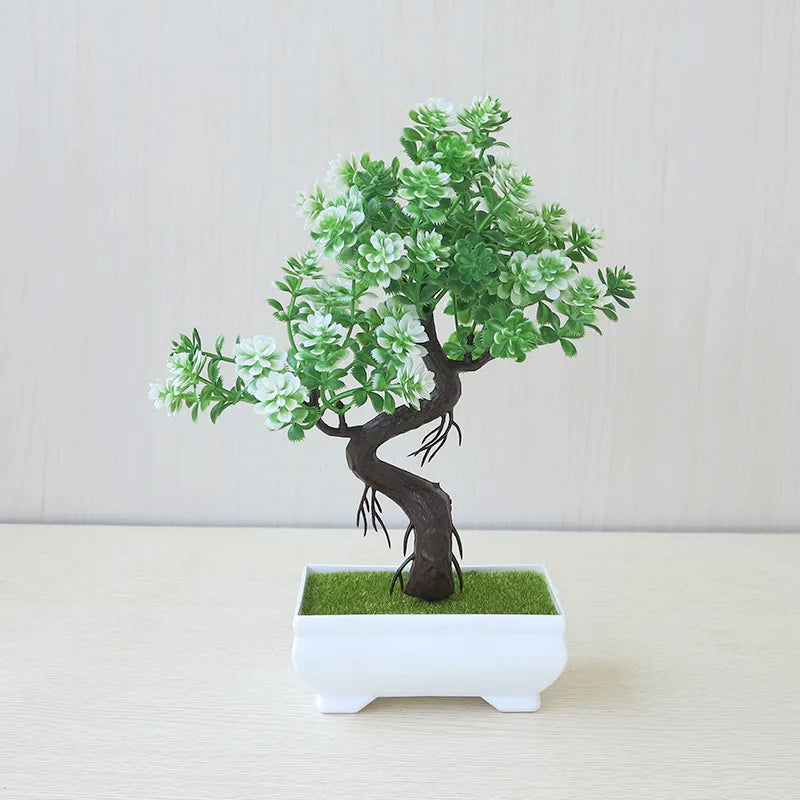 Mini Artificial Bonsai Tree – Home Decor