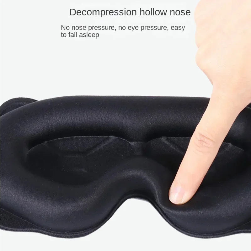 3D Sleeping Mask – Soft Eye Shade for Travel, Night, and Relaxation