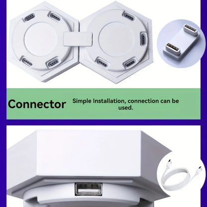 Touch RGB DIY Geometric Night Light