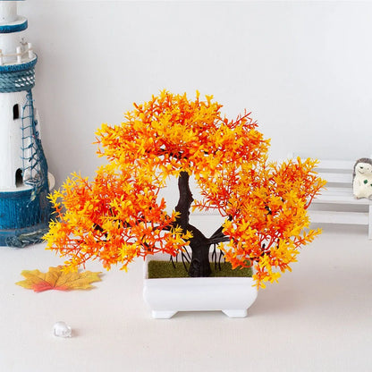 Mini Artificial Bonsai Tree – Home Decor