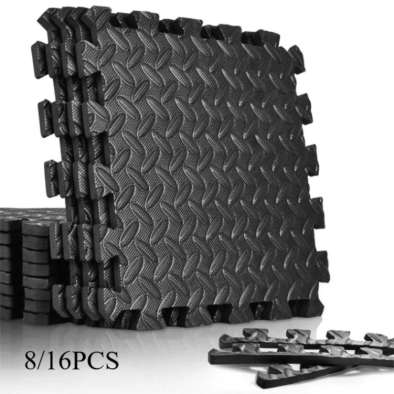 Foam Fitness Mat – Non-Slip Floor Protection Tiles (8/16 pcs)