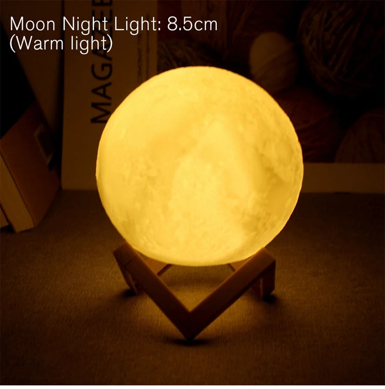 LED Moon & Star Night Light – DIY Lamp