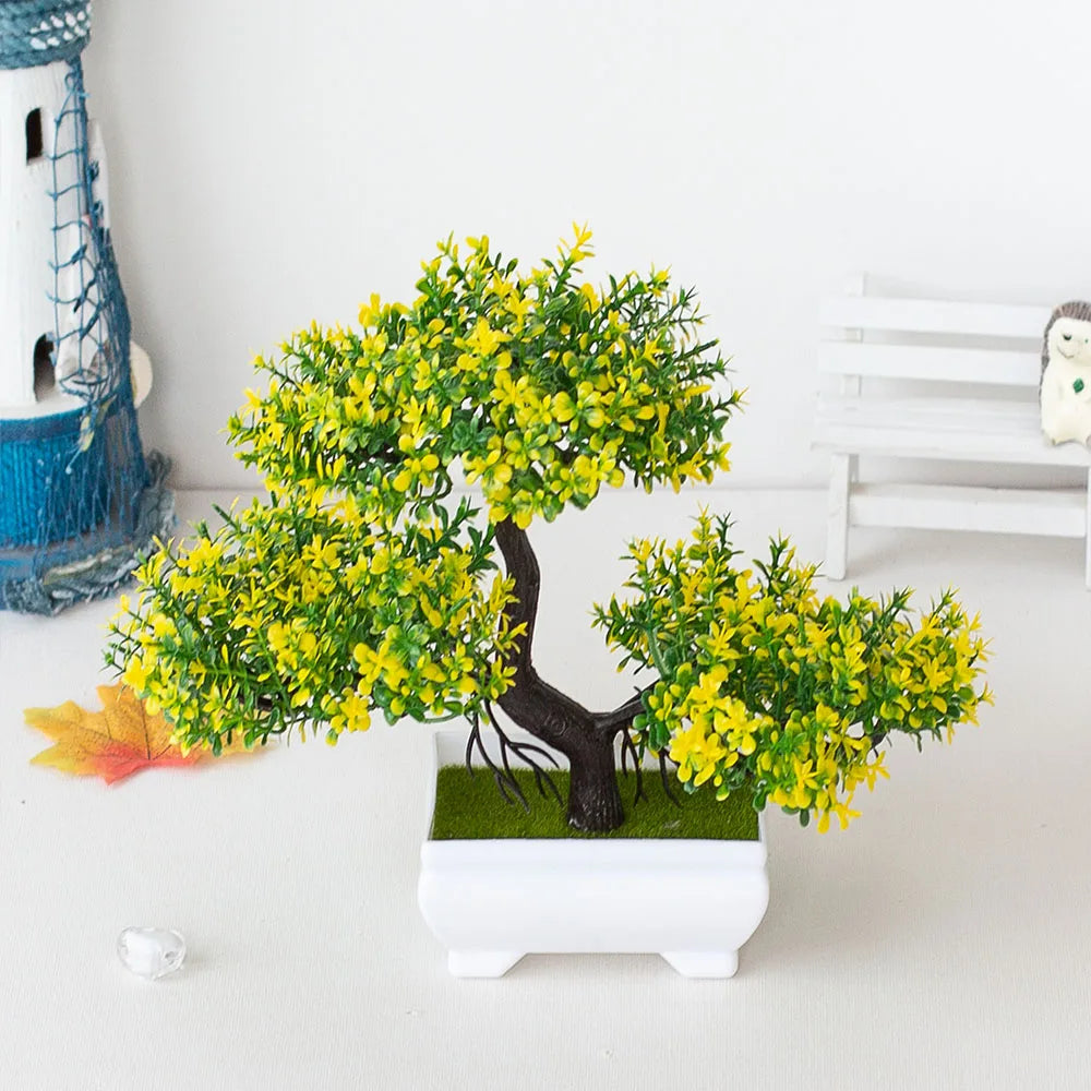 Mini Artificial Bonsai Tree – Home Decor