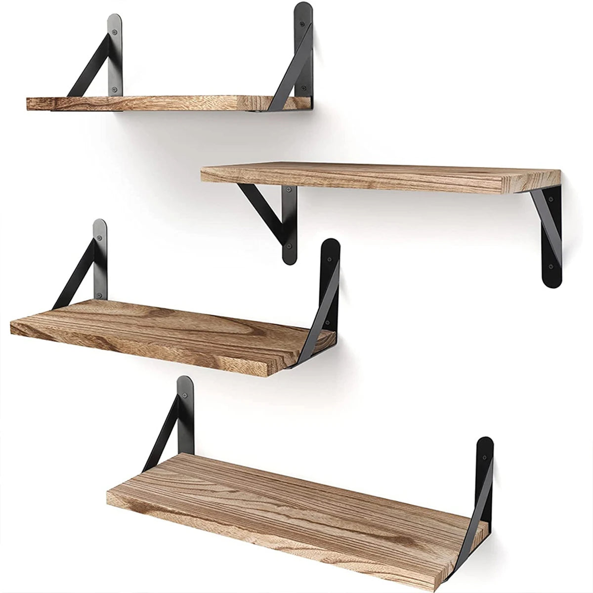 Floating Wood Wall Shelves – Home & Room Storage
