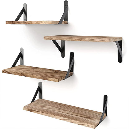 Floating Wood Wall Shelves – Home & Room Storage