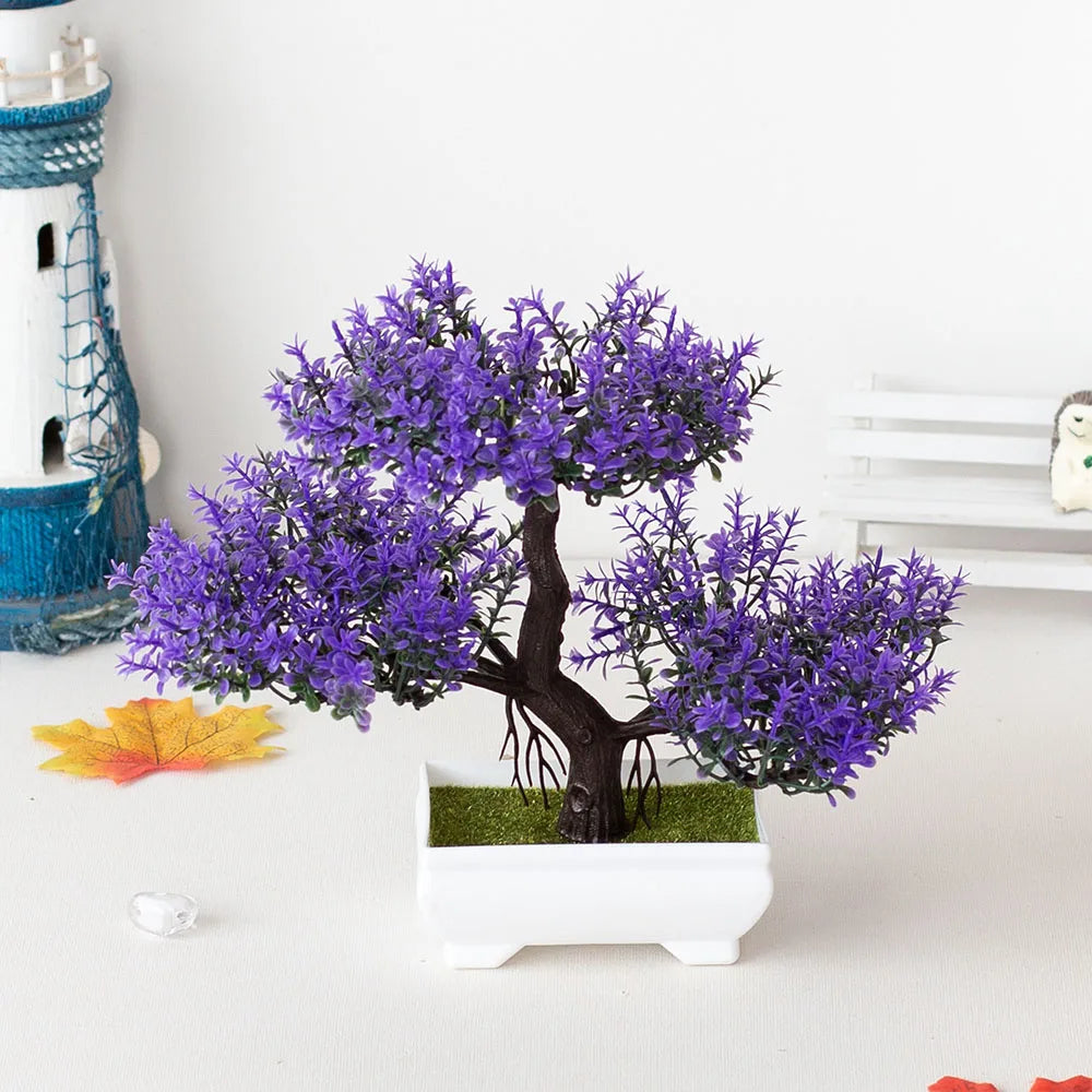 Mini Artificial Bonsai Tree – Home Decor