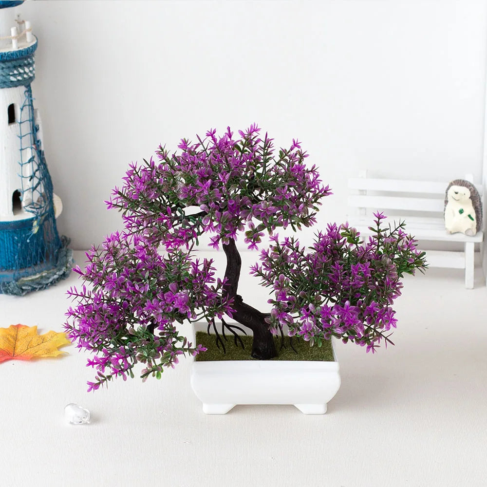 Mini Artificial Bonsai Tree – Home Decor