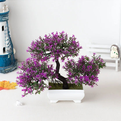 Mini Artificial Bonsai Tree – Home Decor