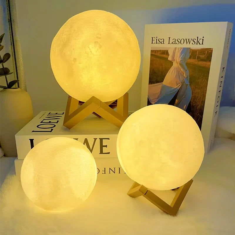 LED Moon & Star Night Light – DIY Lamp