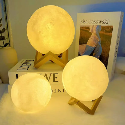 LED Moon & Star Night Light – DIY Lamp