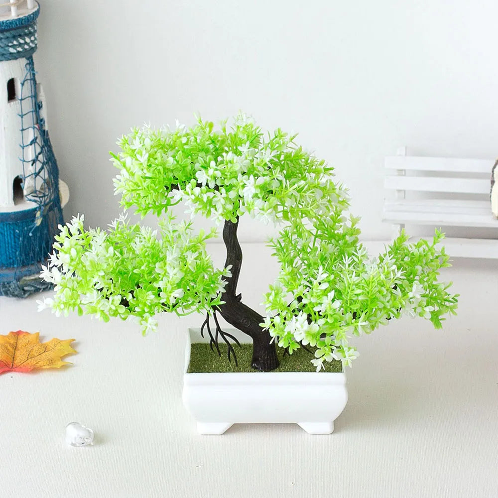 Mini Artificial Bonsai Tree – Home Decor