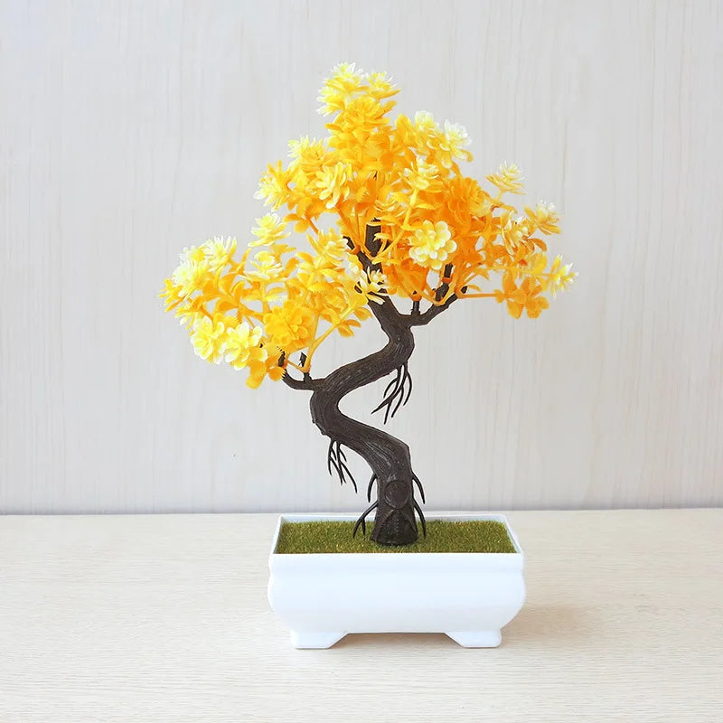 Mini Artificial Bonsai Tree – Home Decor