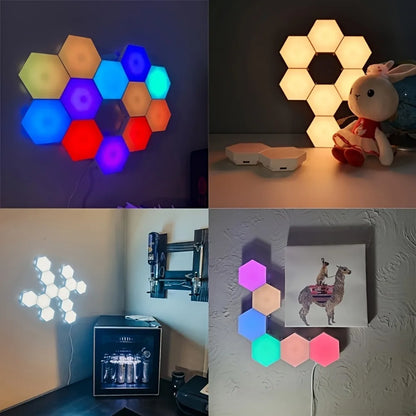 Touch RGB DIY Geometric Night Light