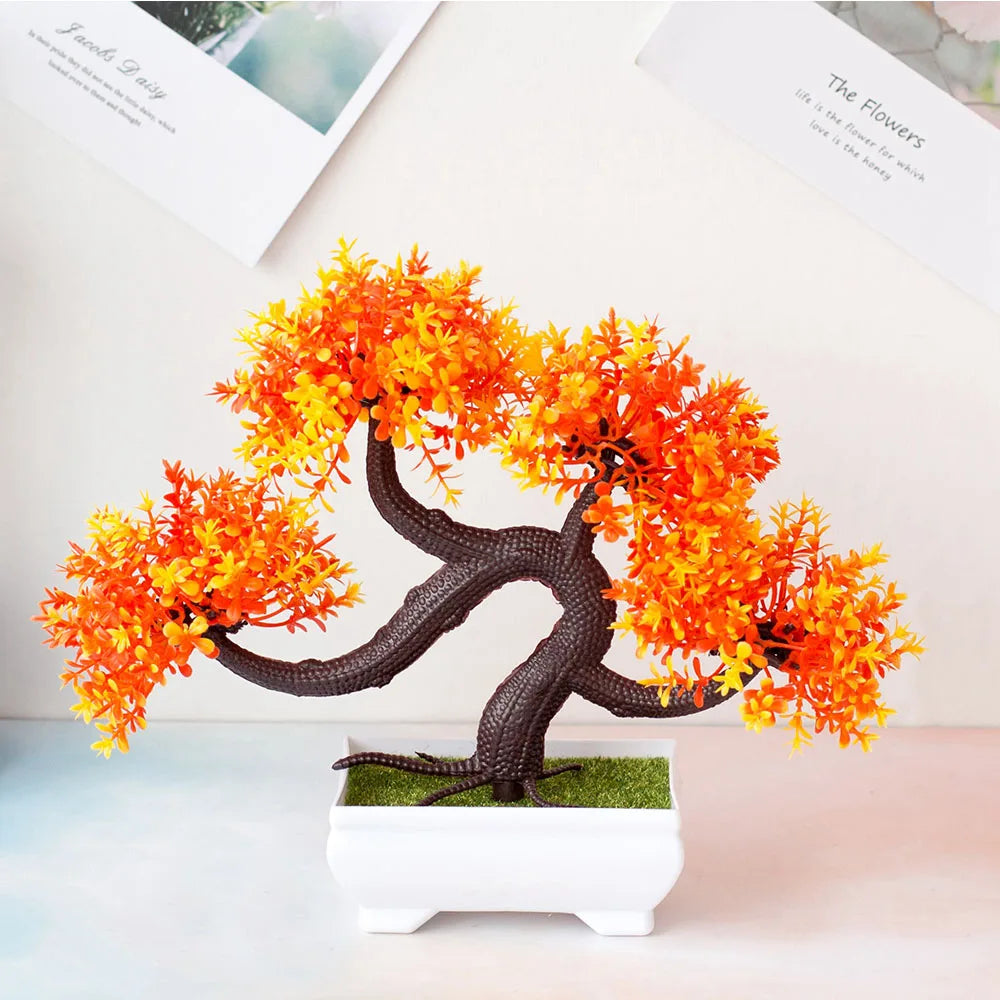 Mini Artificial Bonsai Tree – Home Decor