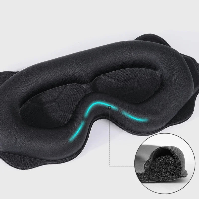 3D Sleeping Mask – Soft Eye Shade for Travel, Night, and Relaxation