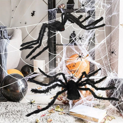 Giant Black Spider – Halloween Party & Haunted House Decoration
