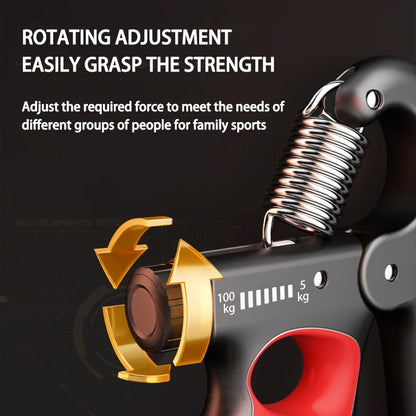 Adjustable Hand Grip – 5-150kg Strength Trainer