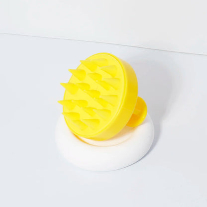 Silicone Scalp Massage Brush – Soft Shampoo & Hair Cleaning Comb