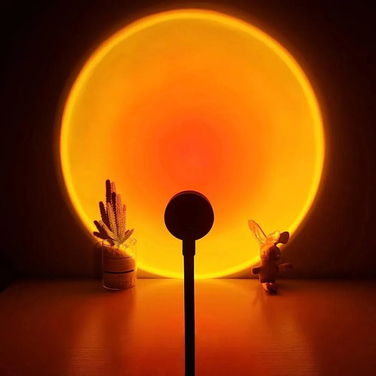 USB Sunset Ambiance Lamp – Warm Mood Light