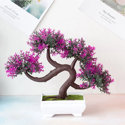 Mini Artificial Bonsai Tree – Home Decor