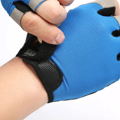 Fingerless Fitness Gloves – Anti-Slip & Breathable