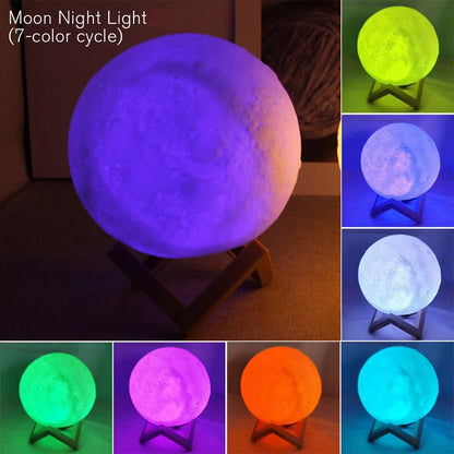 LED Moon & Star Night Light – DIY Lamp