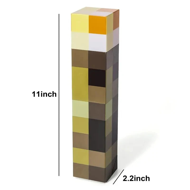 USB LED Flashlight – Minecraft-Style Night Light