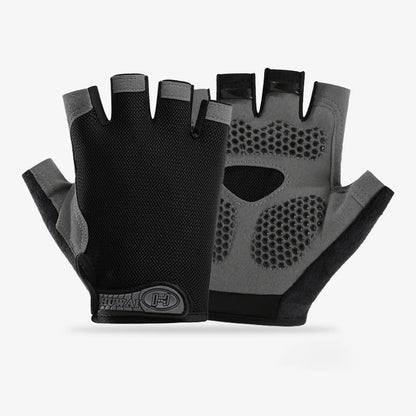 Fingerless Fitness Gloves – Anti-Slip & Breathable