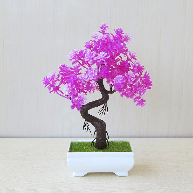 Mini Artificial Bonsai Tree – Home Decor