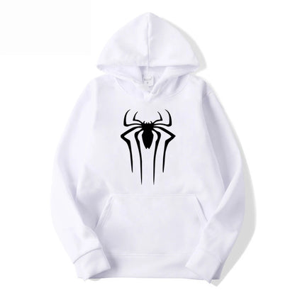 2026 Fashion Men’s Spider Hoodie – Casual Printed Sweatshirt