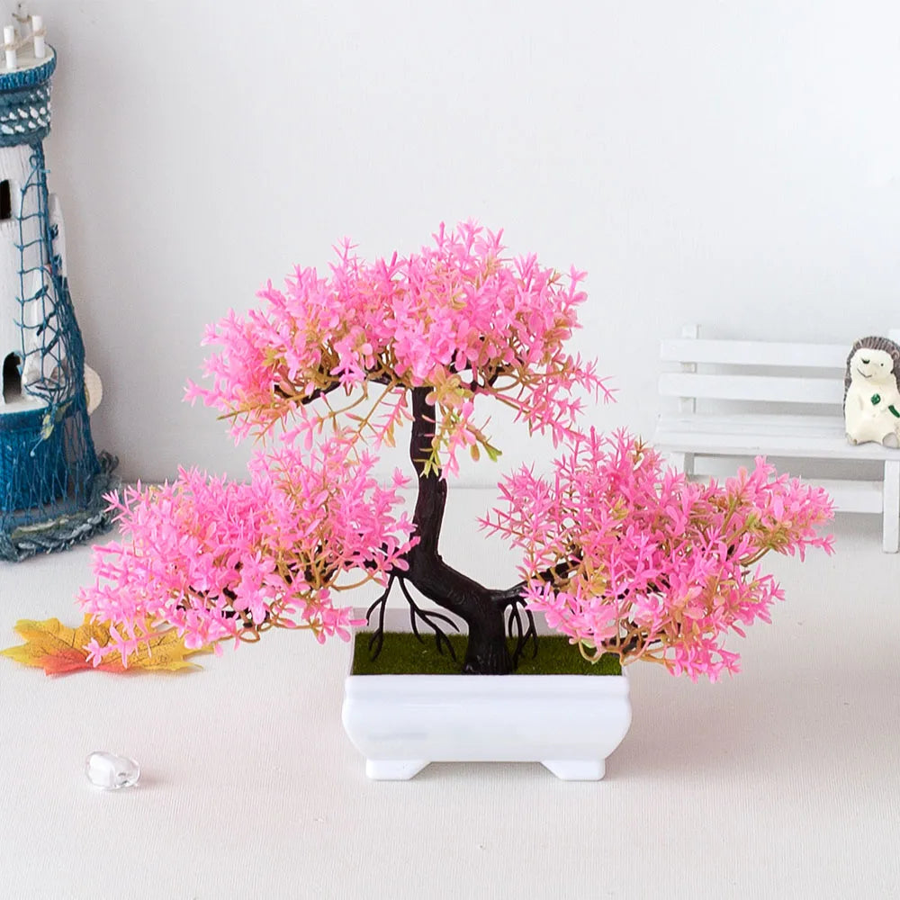 Mini Artificial Bonsai Tree – Home Decor