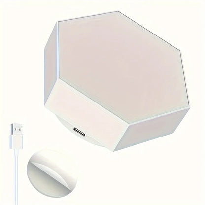 Touch RGB DIY Geometric Night Light