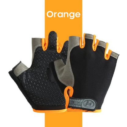 Fingerless Fitness Gloves – Anti-Slip & Breathable