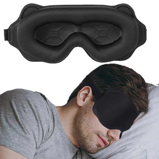 3D Sleeping Mask – Soft Eye Shade for Travel, Night, and Relaxation