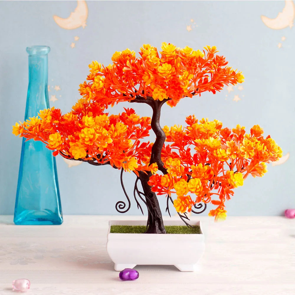 Mini Artificial Bonsai Tree – Home Decor