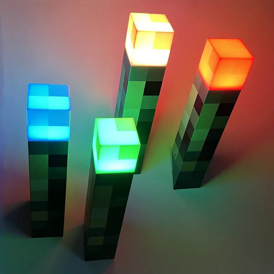 USB LED Flashlight – Minecraft-Style Night Light