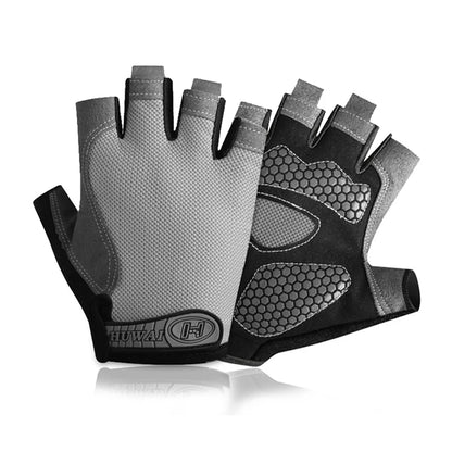 Fingerless Fitness Gloves – Anti-Slip & Breathable