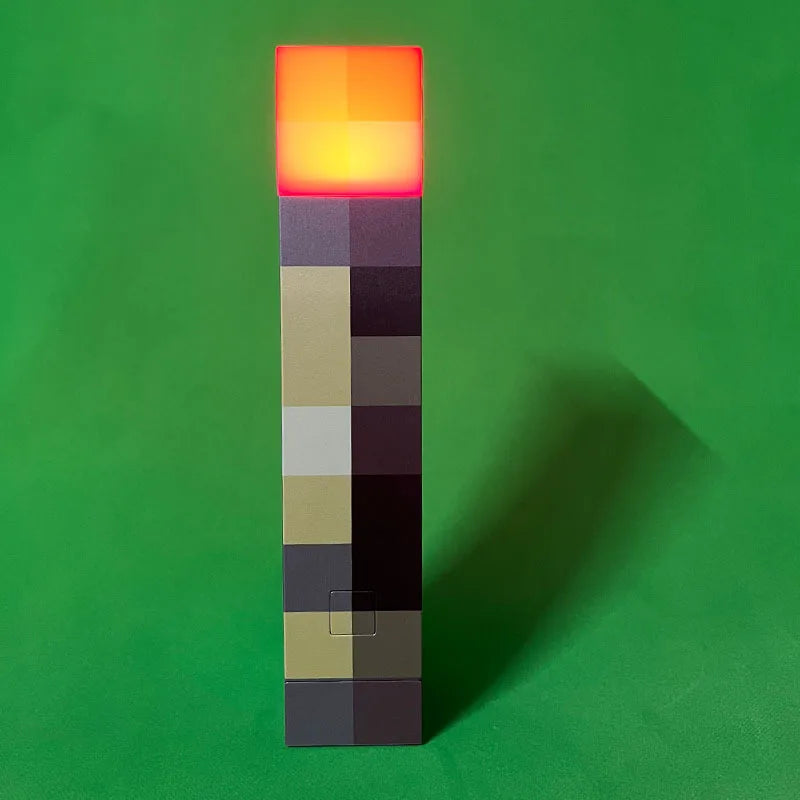 USB LED Flashlight – Minecraft-Style Night Light