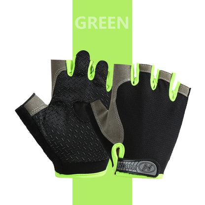 Fingerless Fitness Gloves – Anti-Slip & Breathable
