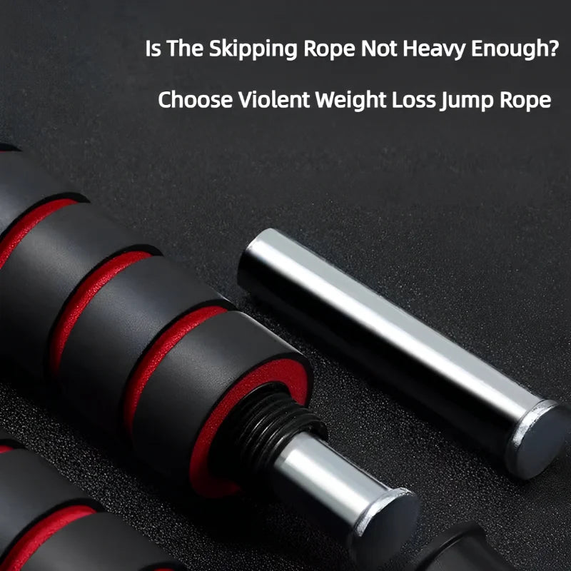 1PCS Steel Jump Rope – Home Workout