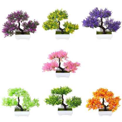 Mini Artificial Bonsai Tree – Home Decor
