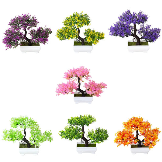 Mini Artificial Bonsai Tree – Home Decor