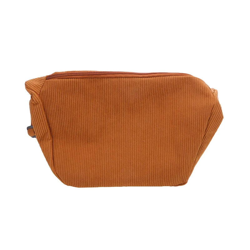 Minimalist Corduroy Crossbody Bag for Women