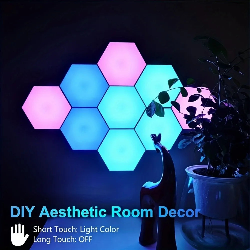 Touch RGB DIY Geometric Night Light